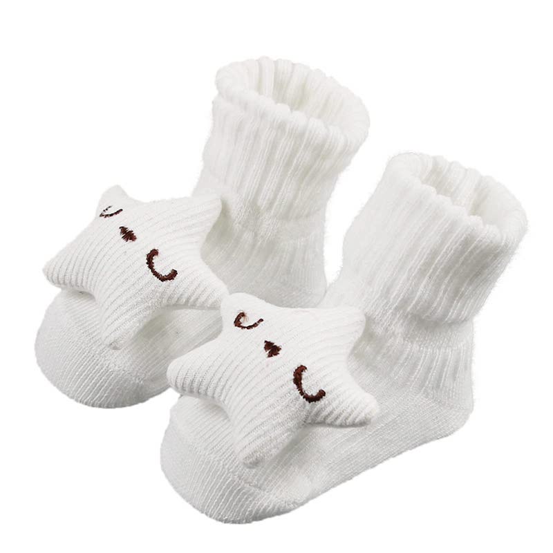 white baby socks