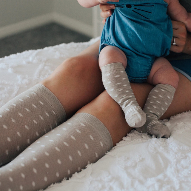 baby thigh high socks