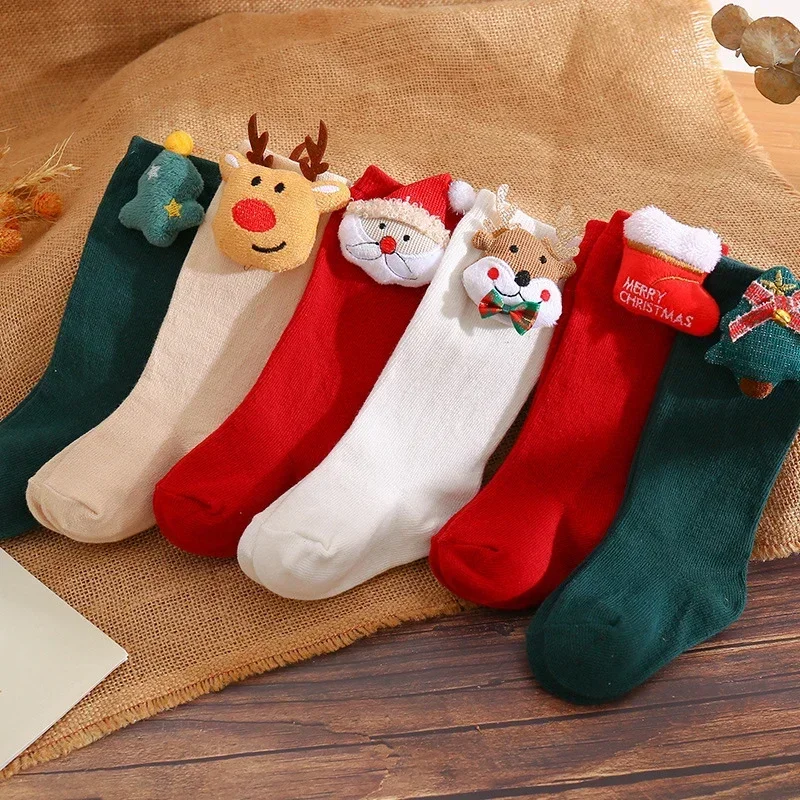 Cute Baby Christmas Socks: Holiday Cheer for Little Feet