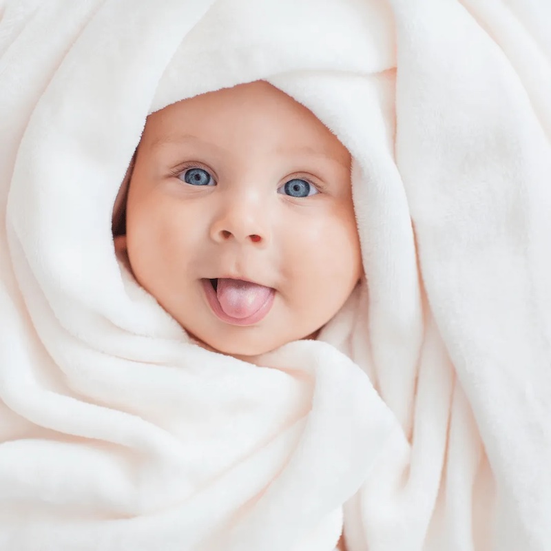 washing baby clothes