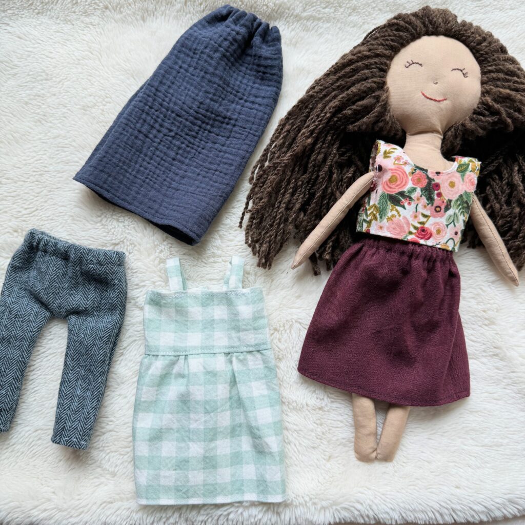 how to make doll clothes